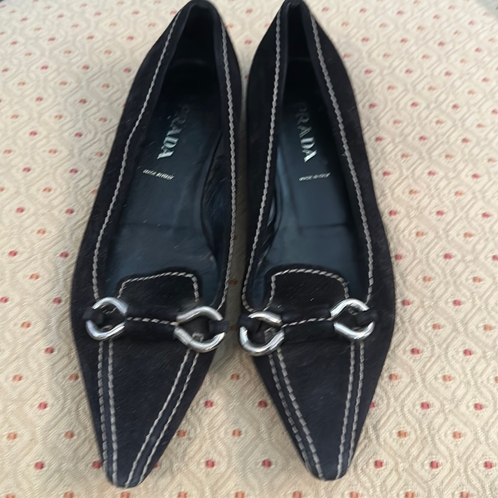 Prada suede shoes